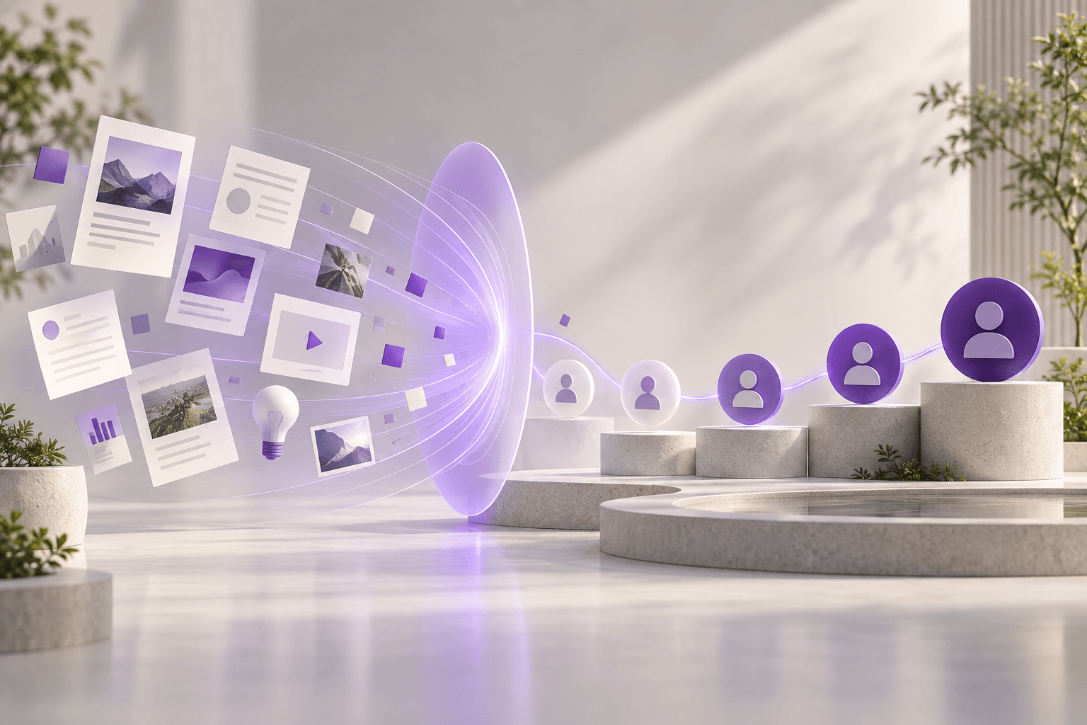 Contenidos relevantes atrayendo y desarrollando oportunidades comerciales